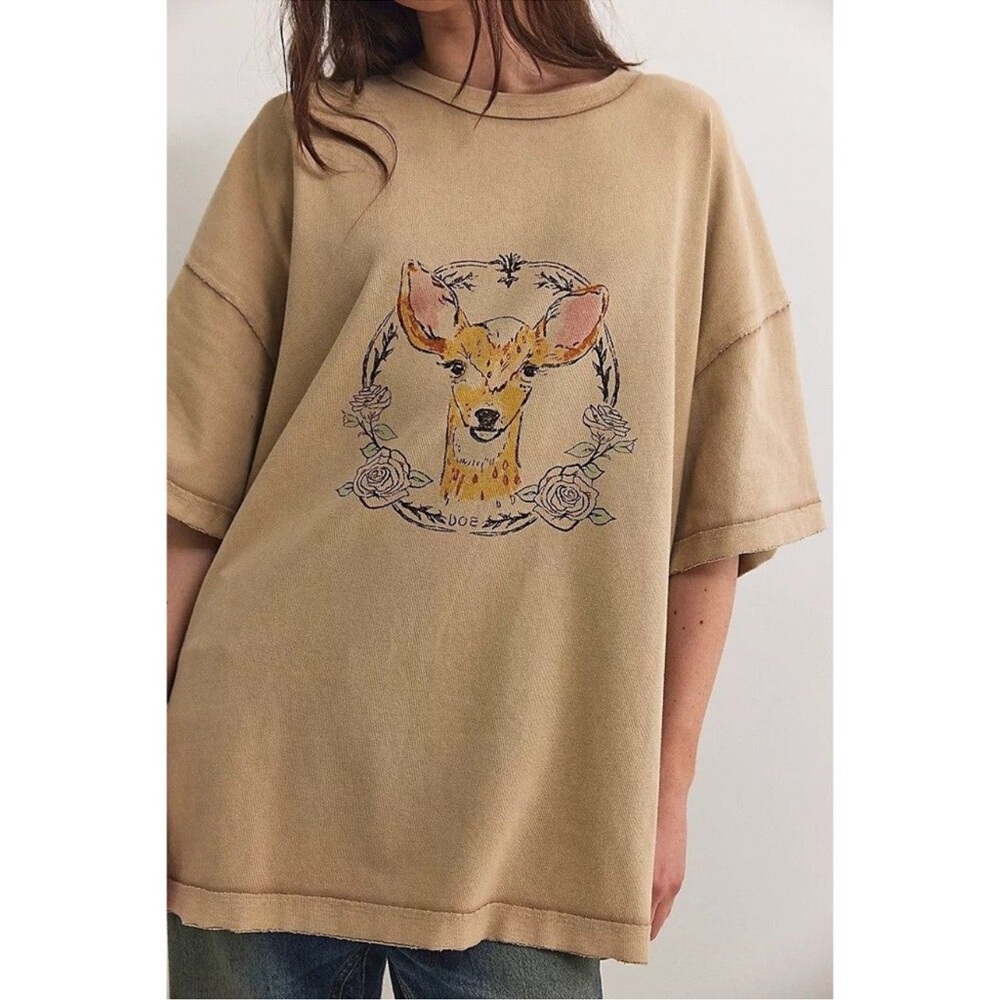 NWT Free People Farm Friends Tee - Picture 2 of 12